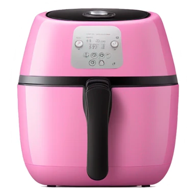 Pink air fryer  sticker