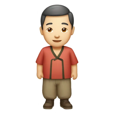 Chinese old family  sticker