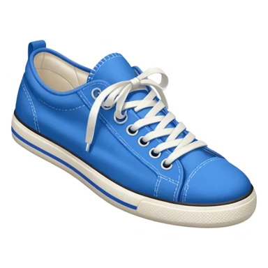 a pair of sneakers: azules sticker