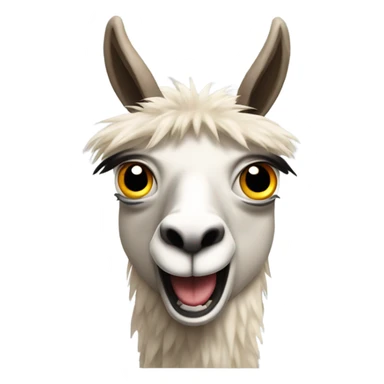 angry Lama sticker