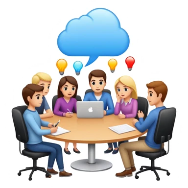 Brainstorming  sticker