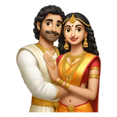 Ram ji photo with Sita no baground sticker