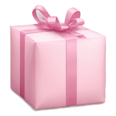 light pink package sticker