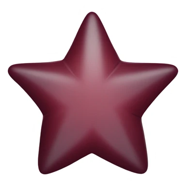 burgundy ⭐️ star sticker
