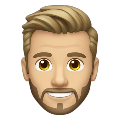 David Beckham sticker
