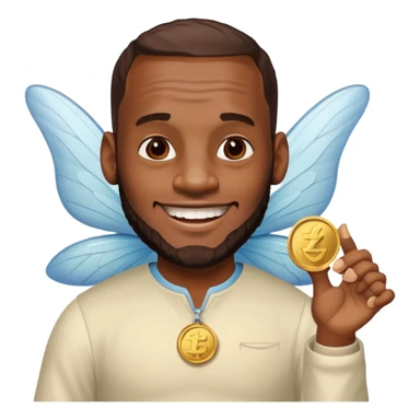 LeBron tooth fairy  sticker