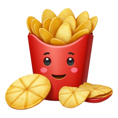 Chips Red
 sticker