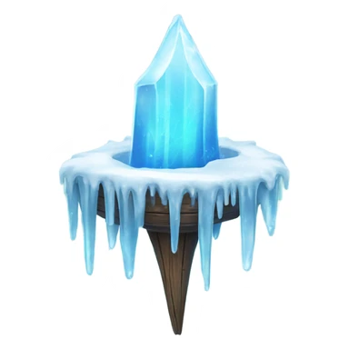 Frozen icicle throne sticker