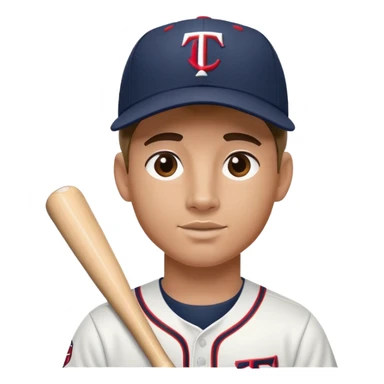 Minnesota twins baseball player sticker