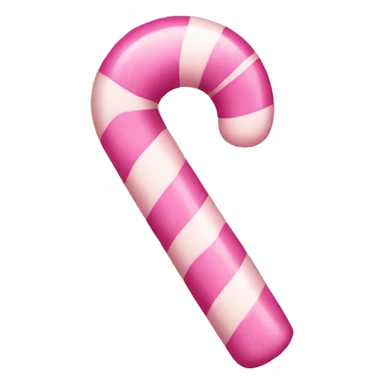 Pink candy cane  sticker