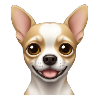 Chihuahua noir sticker