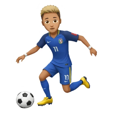 Neymar doing skills sticker