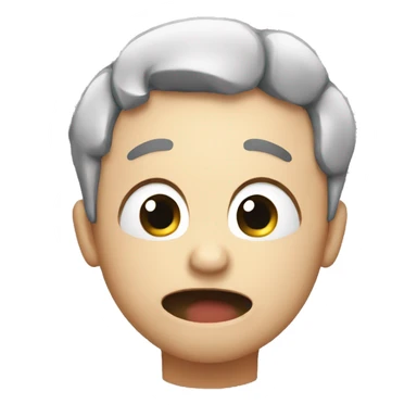 Stomach ache sticker