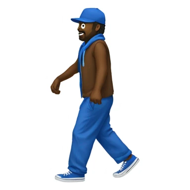crip walk  sticker