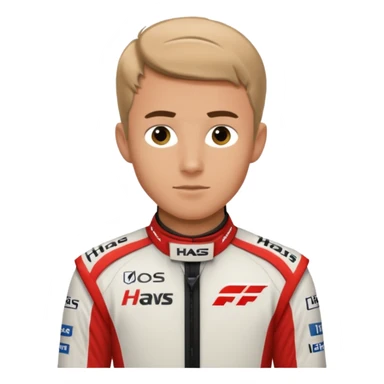 Ollie Bearman in Haas F1 Suit sticker