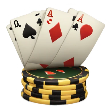 Good luck poker sticker