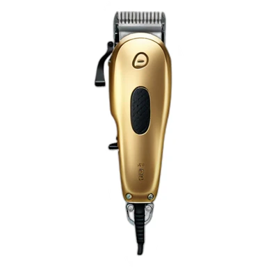 hair clipper gold whal sticker