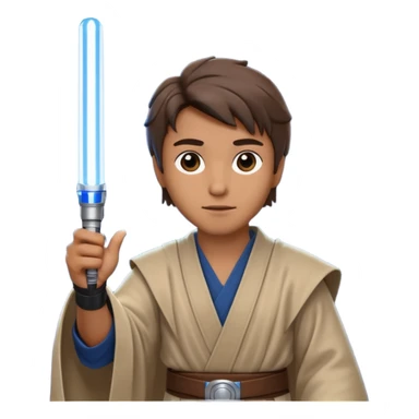 Jedi mind trick where a jedi is waving his hand sticker