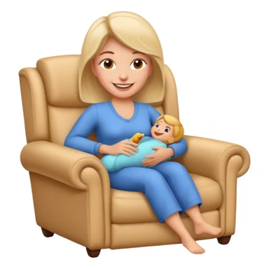 Pumping mom sticker