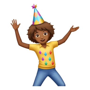 Caca bailando sticker