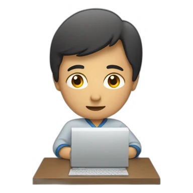 Translator with computer sticker