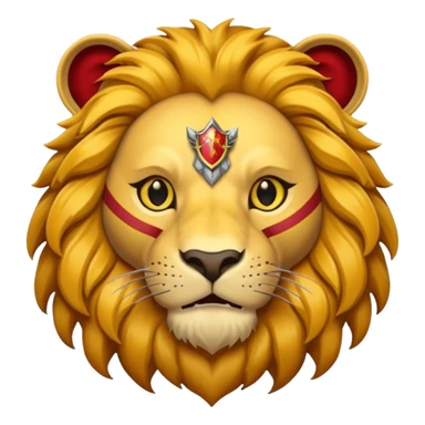 Gryffindor lion hogwarts sticker