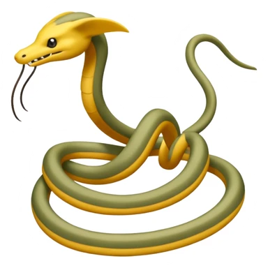  Slim Nimble Long-tailed Whip-fast Flexible Pokémon-Fakémon-Digimon-Creature, (full body) sticker