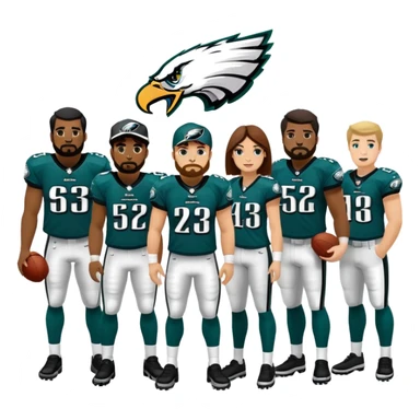 Philadelphia eagles sticker