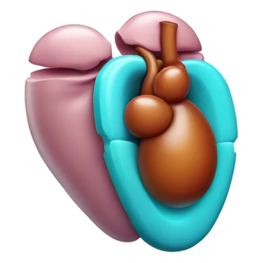 Kidney organ  sticker