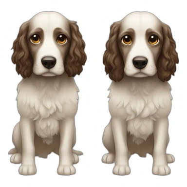 Man woman sprocker sticker