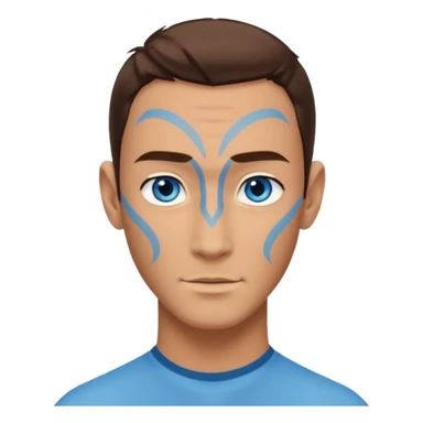 Jake Sully  from Avatar movie sticker