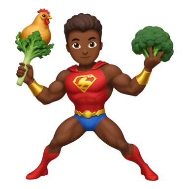 mister energy is a chain store selling healthy food, such as chicken, pork, or fish with vegetables.
create a mascot/superhero logo for this. sticker