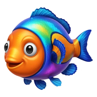 Ball of Goo of Rainbow Clownfish  sticker