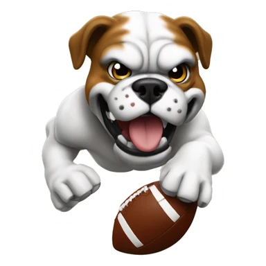 Georgia bulldog football touchdown sticker