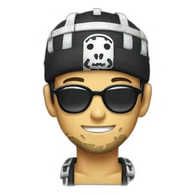 Trafalgar law sticker