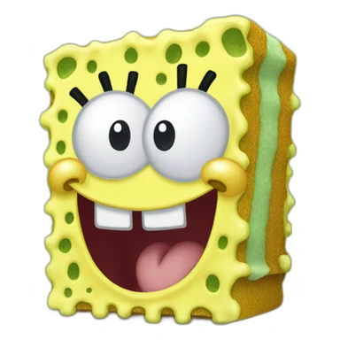 Malade sponge bob sticker