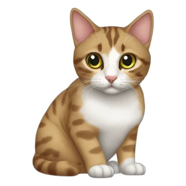 Algerian cat sticker