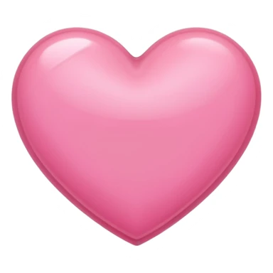 Heart pink with couqet sticker