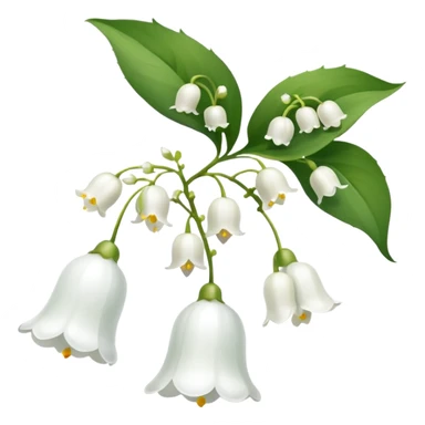 lily of the valley sticker