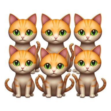 ufo cats  sticker