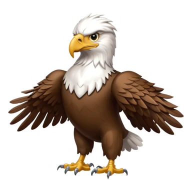 liberty university eagle mascot sticker