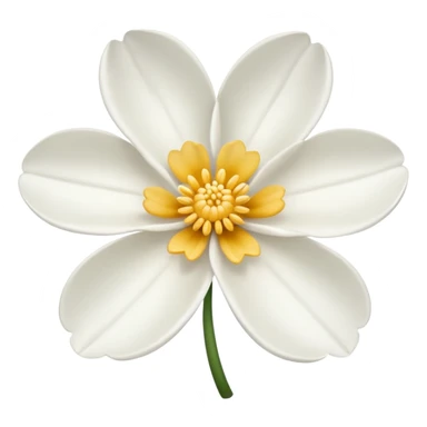 Flor de Lopus branco mas ver ao lado  sticker