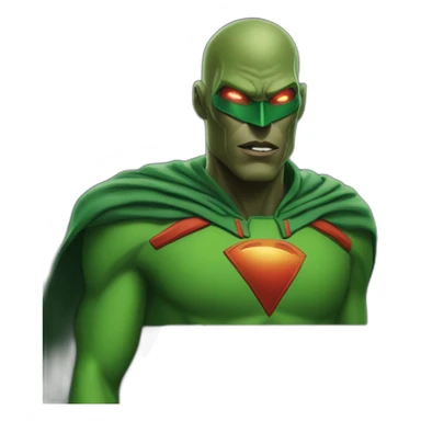 martian manhunter sticker
