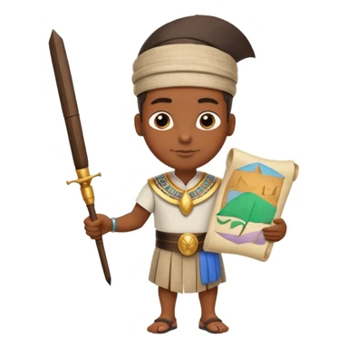 Royal scribe,Ancient Egypt sticker