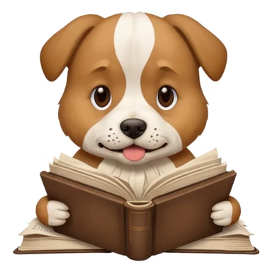 Dog eat homework sticker