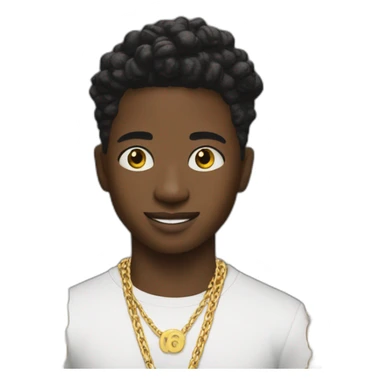 Lil Tjay true 2 myself 222 destined 2 win big chain sticker