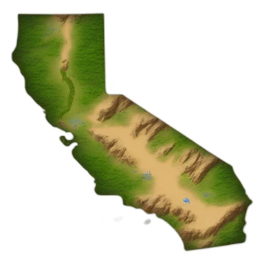 Map state of california, Kentucky, new york sticker