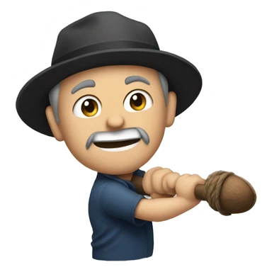 walter whit hitting the griddy sticker