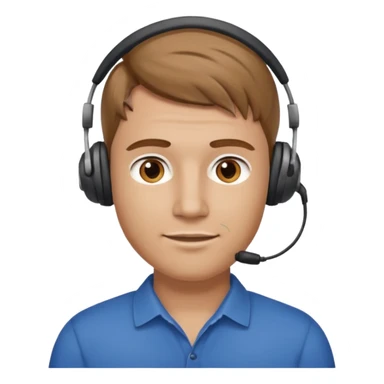 guy with light brown hair fair skin round and broad shoulders, at work IT GUY - LIGHTER SKIN, BIGGER GUY sticker