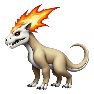Duskull-Cubone-Houndour-Marowak-Pokémon-Fakémon-fusion, full body sticker